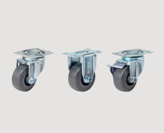 Bánh xe GL-50 series D50mm tải 40kg bánh xe cao su công nghiệp