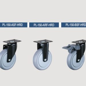 Bánh xe PL-150 series D150mm bánh xe tải trọng 110kg bánh xe cao su lõi PP