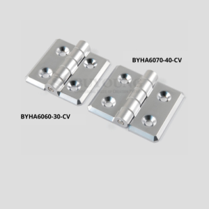 Bản lề công nghiệp BYHA6070-40 bản lề lá kẽm 60x70mm mạ bạc mạ crom