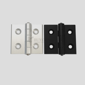 Bản lề công nghiệp BYHEA6065-38PF bản lề lá nhôm 60x60mm mạ trắng mạ đen