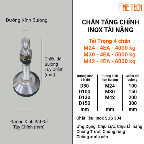 chan-tang-chinh-inox-m24x-d80x-l150-mo-ta.jpg Mô tả chi tiết chân tăng chỉnh inox M24 M24xD80xL150 chống ăn mòn