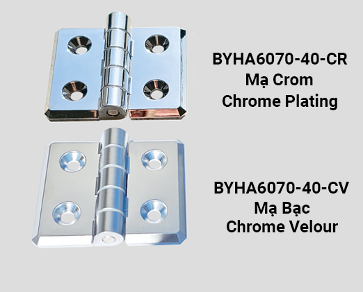Bản lề tủ điện và phòng sạch BYHA6070-40 ứng dụng thực tế