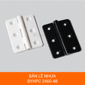 Bản lề nhựa BYHPC2460 nhựa PC cho phòng sạch và tủ điện