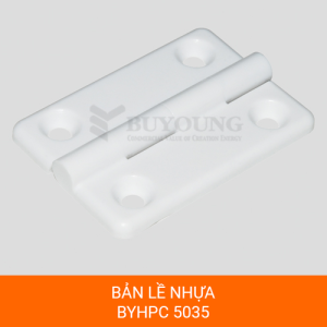 Bản lề nhựa BYHPC4035 nhựa PC cho tủ điện và phòng sạch