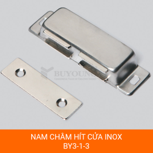 Nam Châm Hít Cửa Inox BY3-1-3 Cho Công Nghiệp