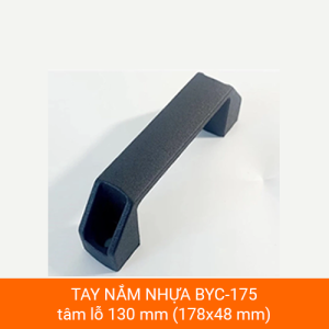 Tay nắm nhựa BYC-175 màu đen chất liệu nhựa PA