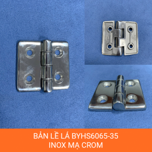 Bản lề tủ điện BYHS6060-35 mạ crom, kích thước 60x60x5.2mm