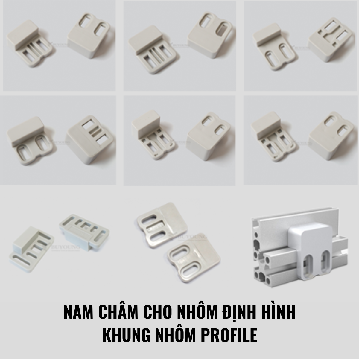 Nam Châm Hít Cửa Nhôm Định Hình
