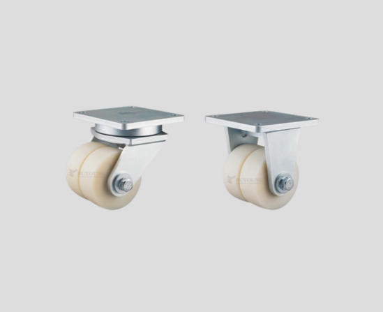 Bánh xe chịu tải 2000kg gang thép dùng cho thiết bị công nghiệp nặng – mã WHMT-100 Buyoung