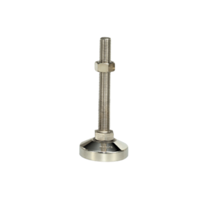 Chân tăng chỉnh inox SUS304 SMF M24xD78xL200 chịu lực 4000kg chống gỉ chống rung cho máy CNC