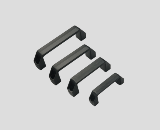 Tay nắm nhựa PA6 Buyoung nhẹ, cách điện, dùng cho tủ kỹ thuật và thiết bị điện