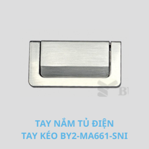 Tay kéo BY2-MA661-SNI mạ niken cho cửa tủ điện