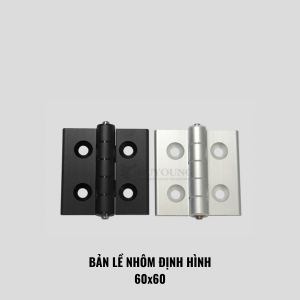 Bản lề nhôm định hình 60x60 đến 80x80 – Phụ kiện khung nhôm công nghiệp