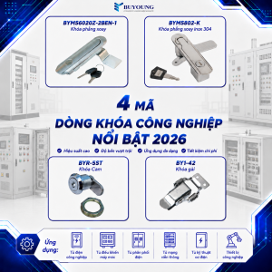 4 mã khóa tủ điện công nghiệp nổi bật 2026